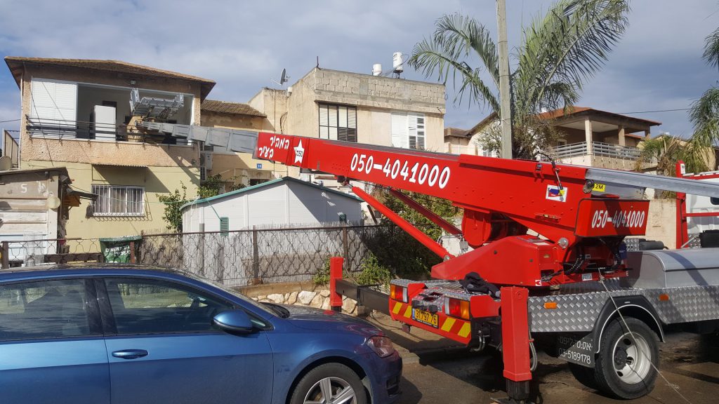 מנוף סל בחדרה