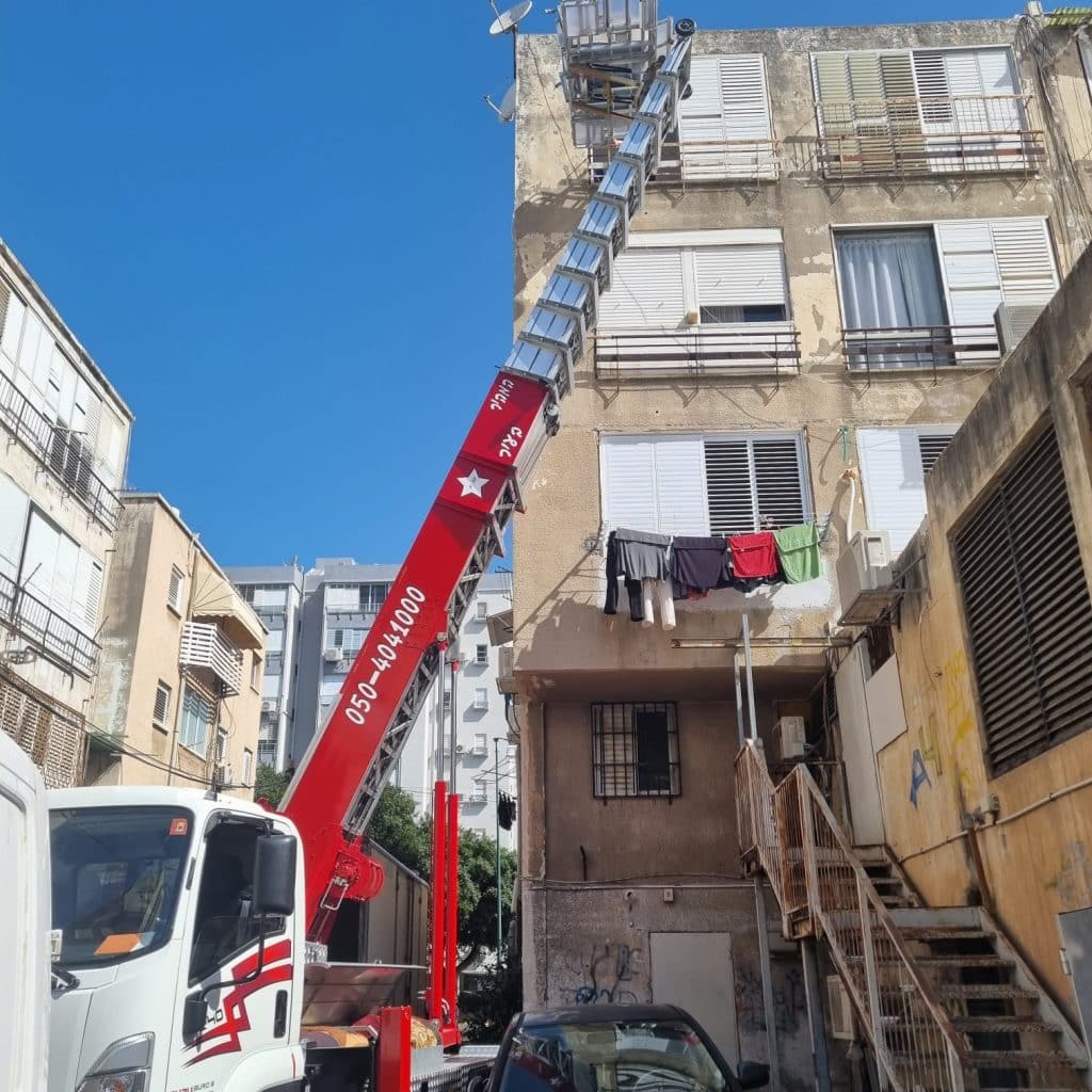 מנוף סל בנתניה